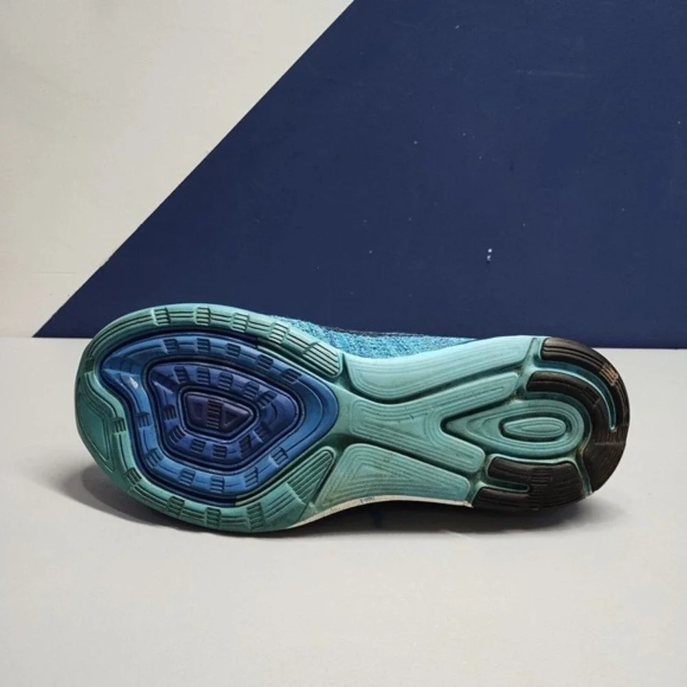 Nike LunarGlide 7 Running Shoes‎ Mens 12.5 Blue Logo Dynamic Support 747355-405